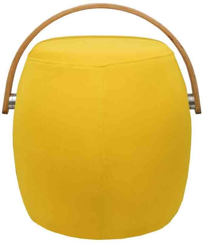 Mod Made Mm-sw10001-yellow Bucket Stool Chair With Handle