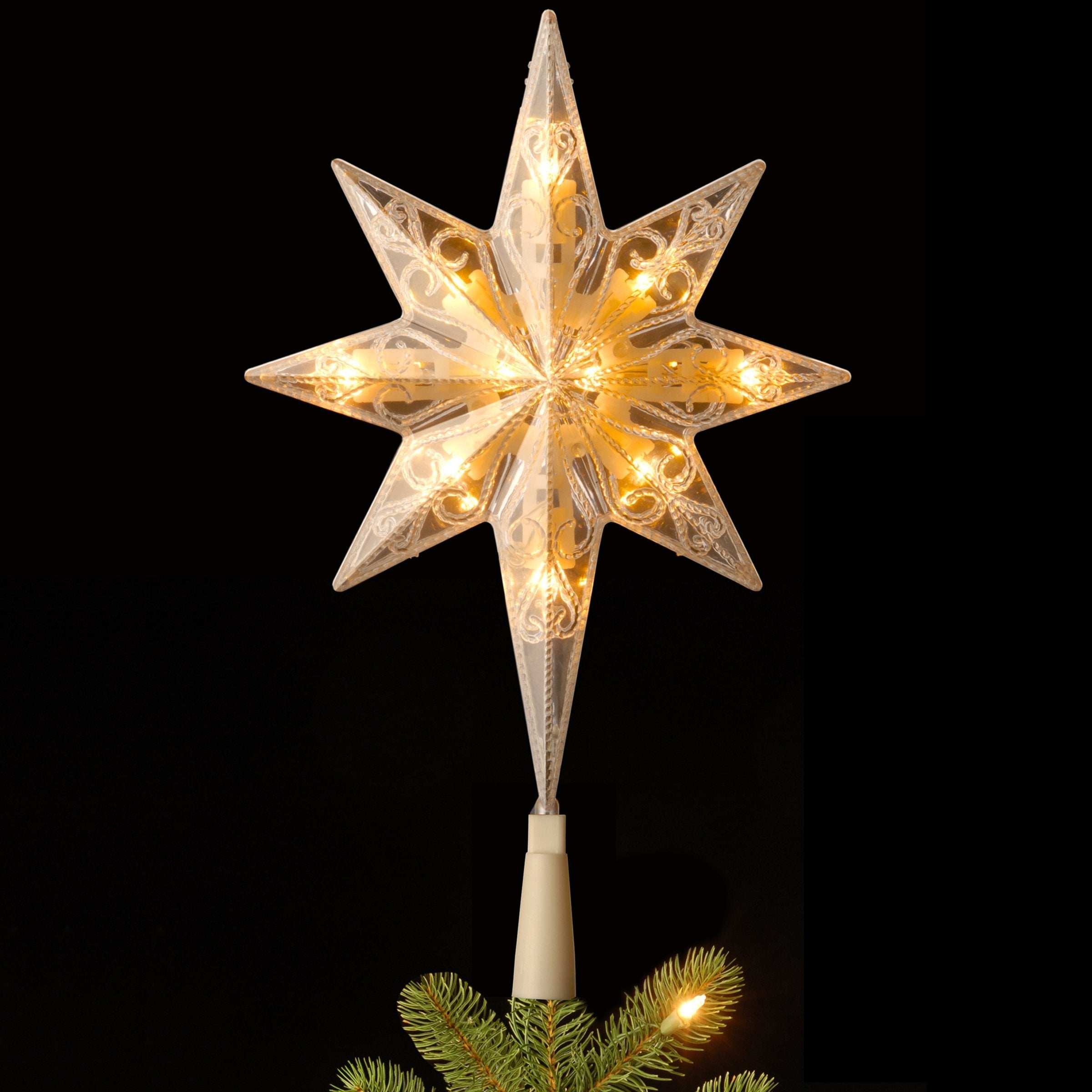 National Tree TA21 11LSW 1 11 Bethlehem Star Tree Topper With 10 Warm   TA21 11LSW 1 Eb739734 1dec 4875 87b7 A4361a6078af 