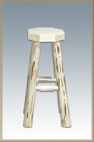 Montana Woodworks MWBNV Barstool, no Back Lacquered