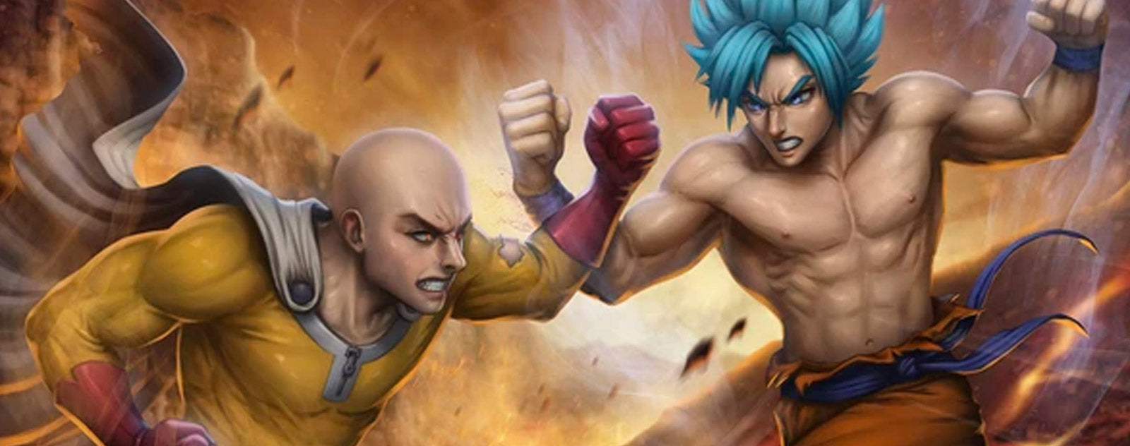 Goku contre Saitama