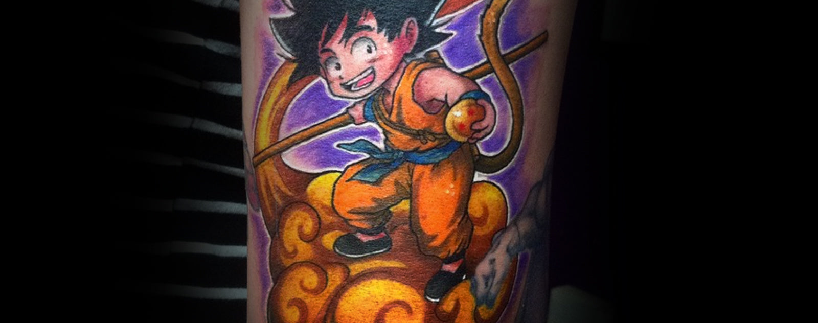 Goku Magic Cloud Tattoo