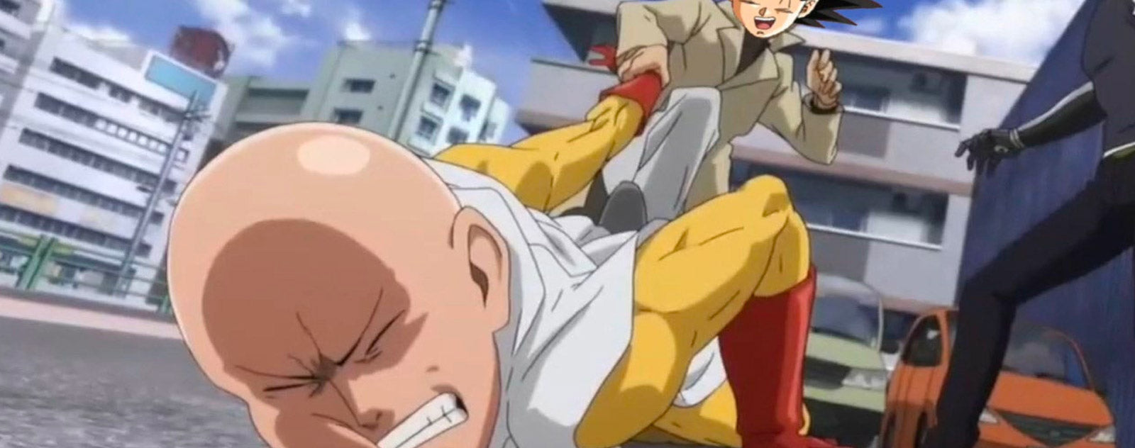 Goku más fuerte que Saitama.