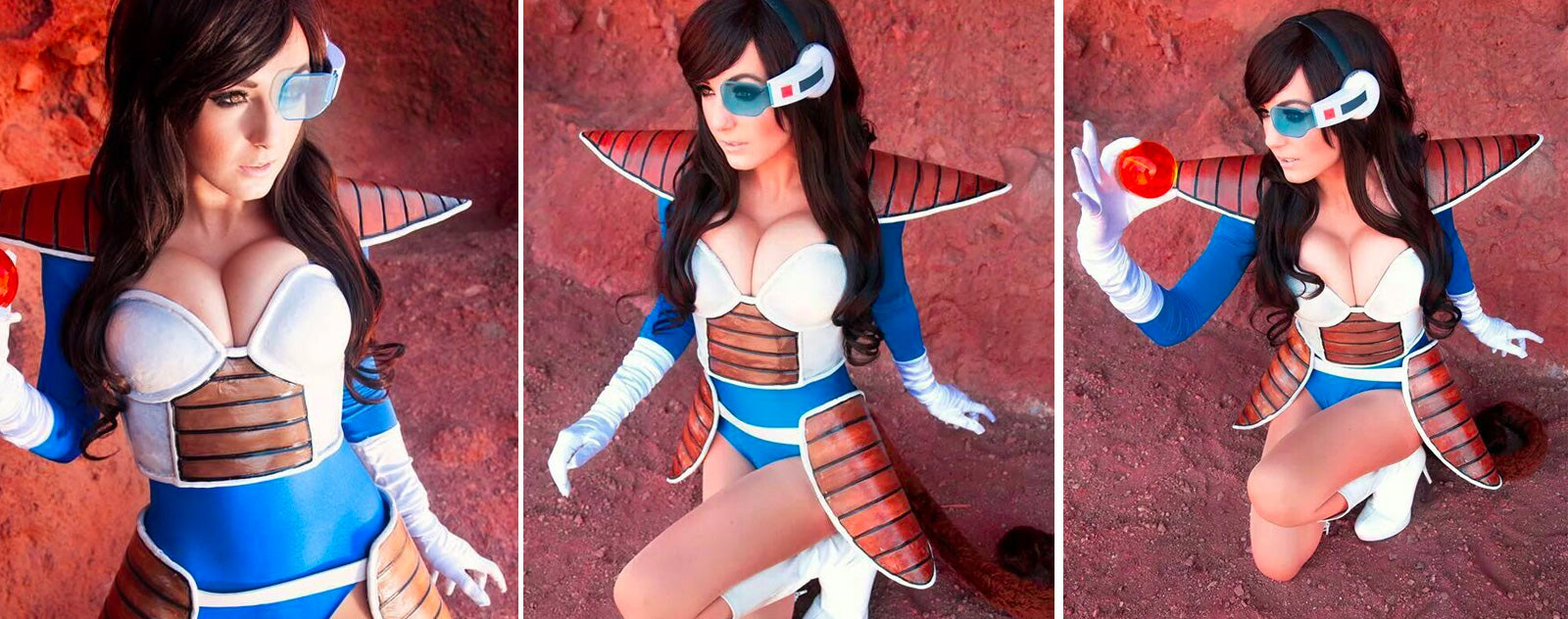 Cosplay de Végéta Jessica Nigri