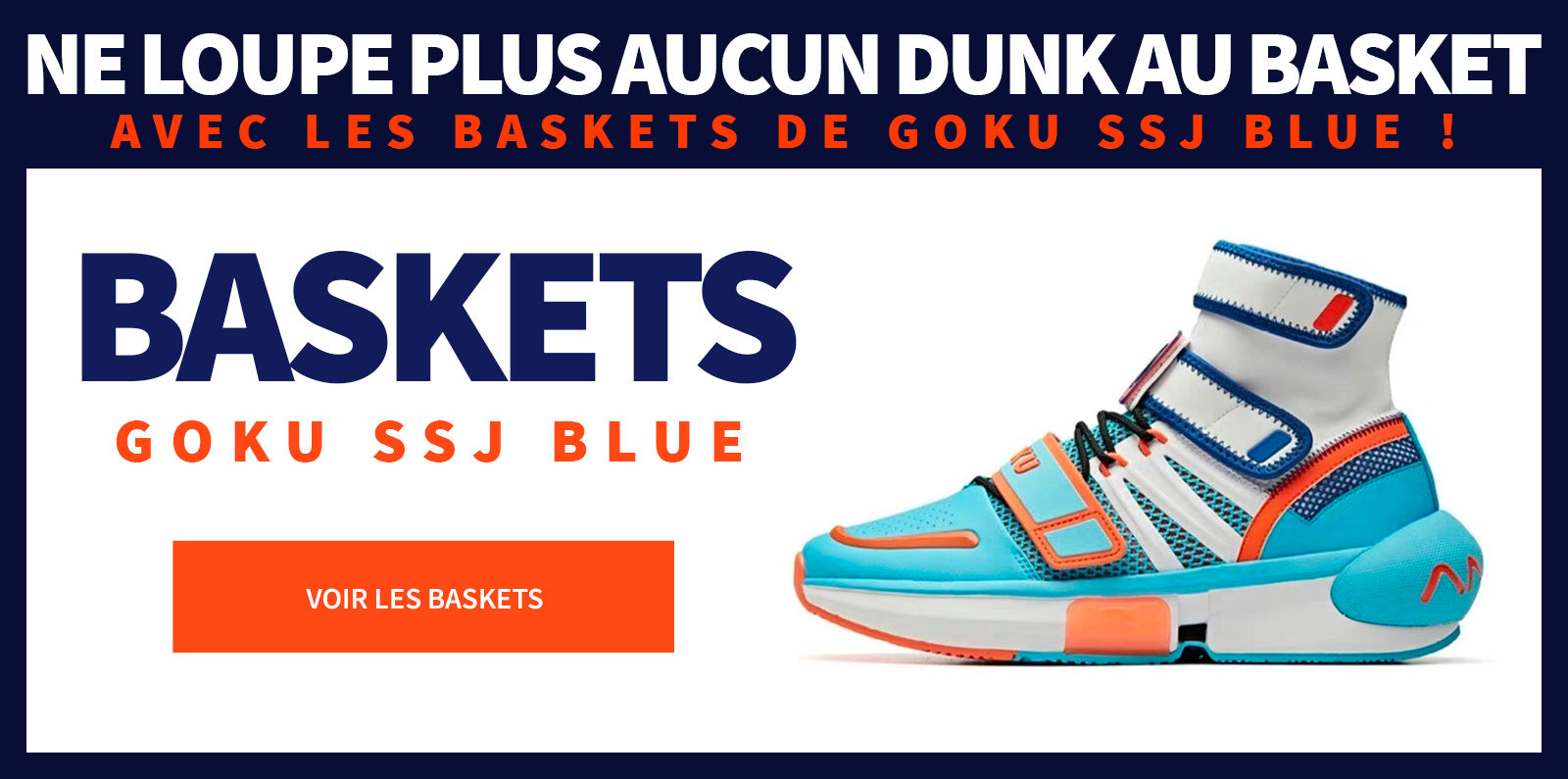 Sneakers Goku SSJ Blue