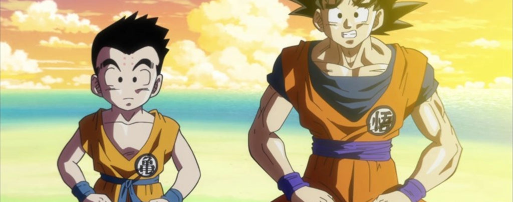 Krillin and Goku