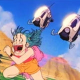Bulma attacked by the Red Ribbon Army