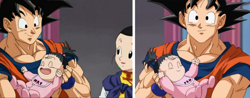 Pan and Goku