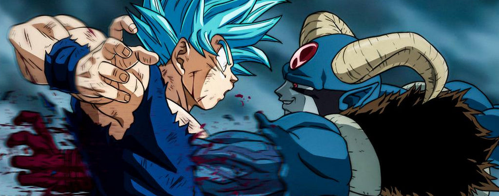 Goku Azul vs Moro