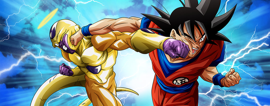 Goku vs Golden Frieza