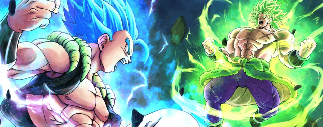 Gogeta Azul contra Broly