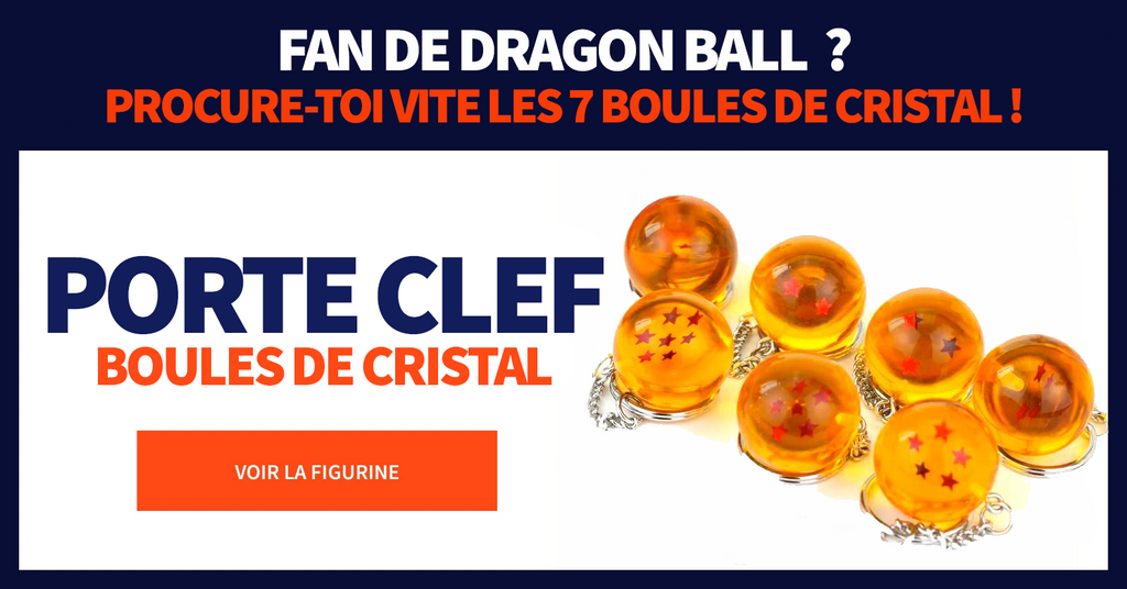 Porte-Clef Dragon Ball Z 7 Boules de Cristal