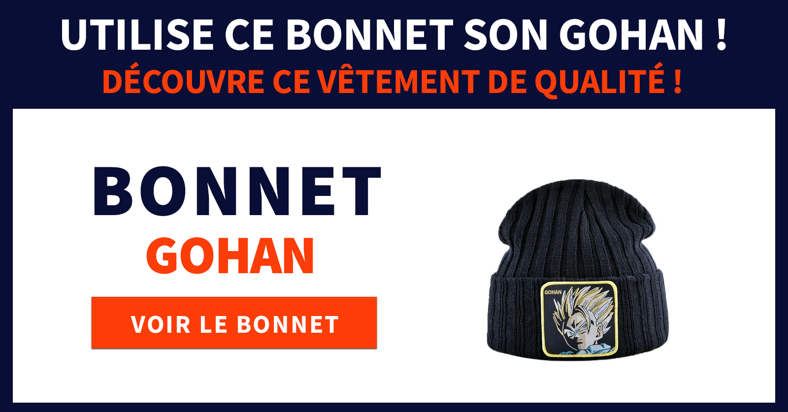 gohan beanie