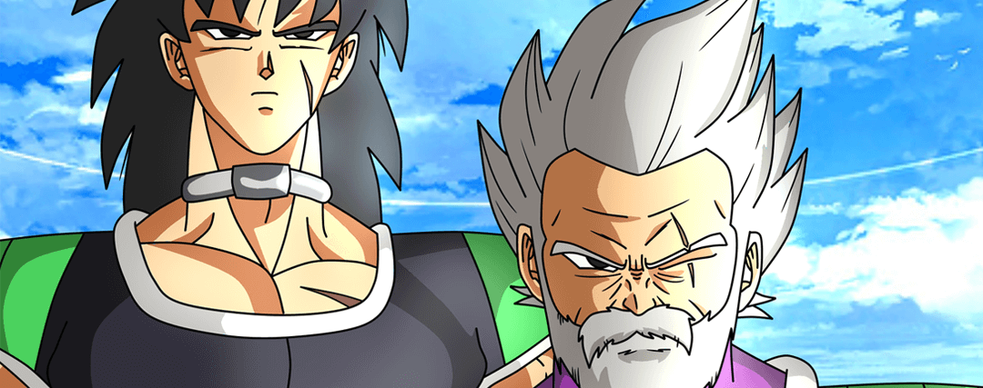 Broly and his father Paragus