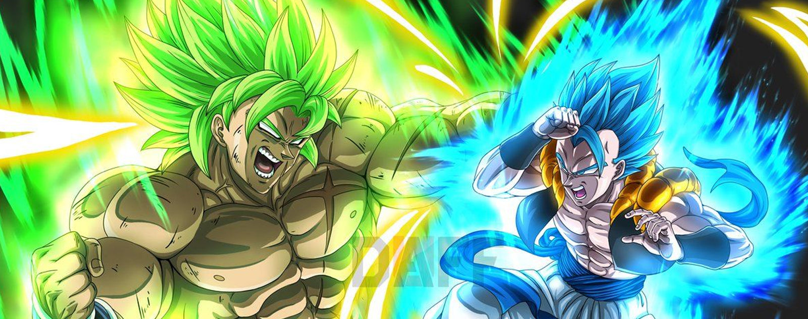 Broly contra Gogeta