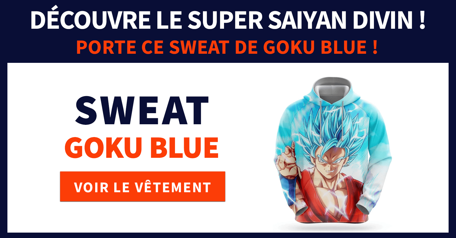 goku blue sweatshirt