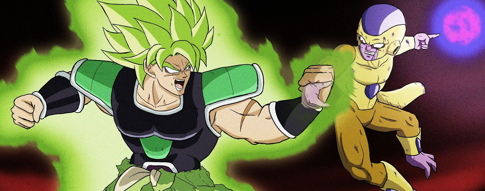 Broly vs Freezer Dorado