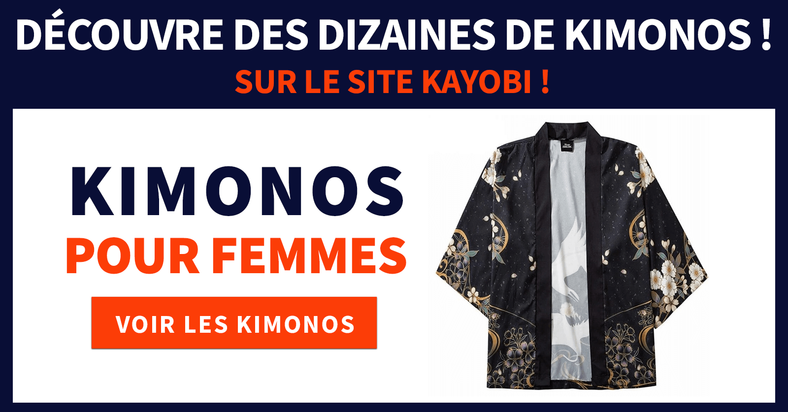 kimono pour femme