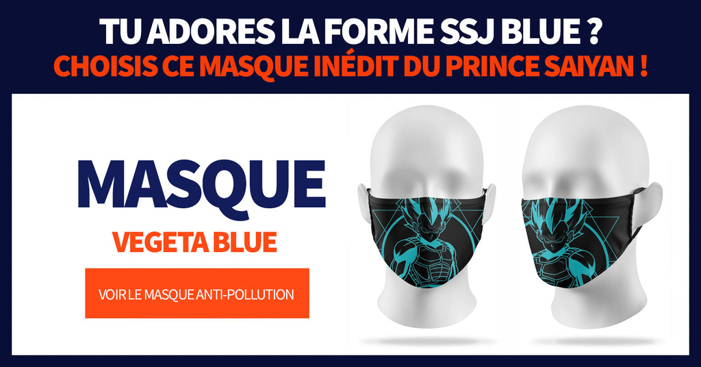 Masque Vegeta Blue
