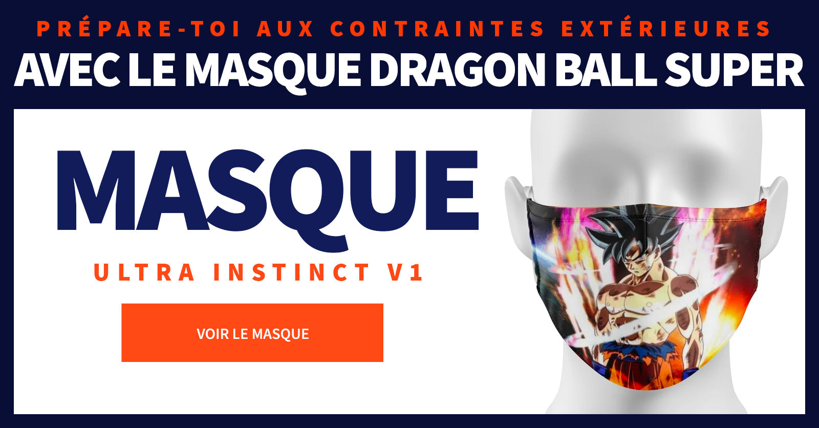 Masque Dragon Ball Super