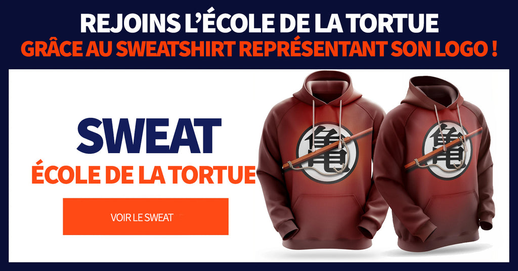 Sweat Capuche Goku Logo 