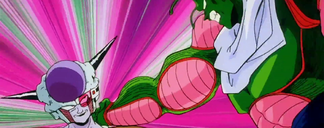 Piccolo faces Frieza