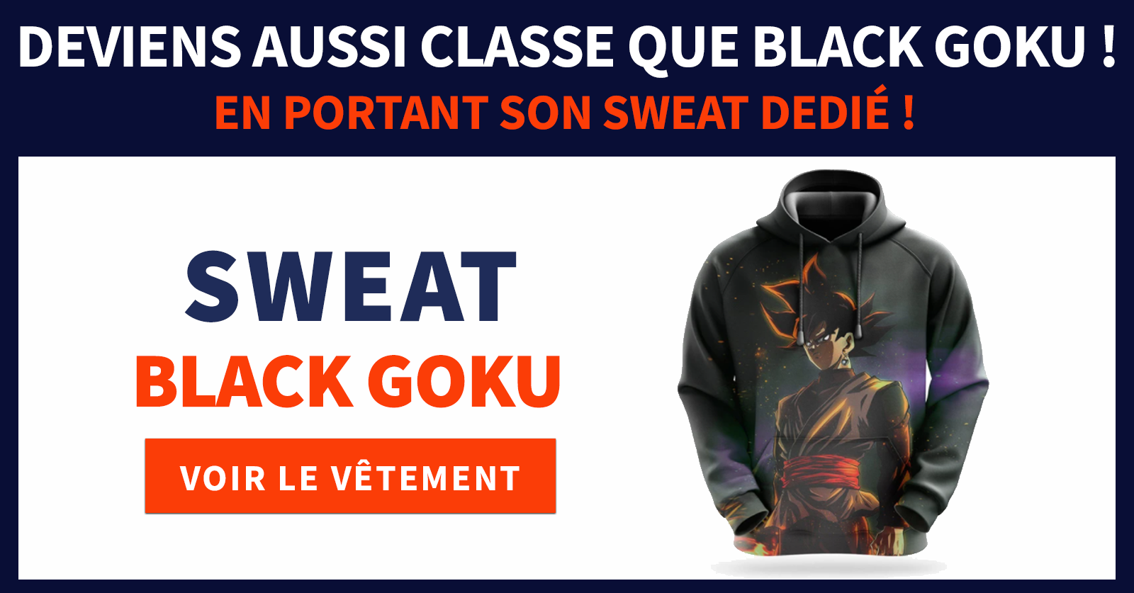 Sweat Goku Black
