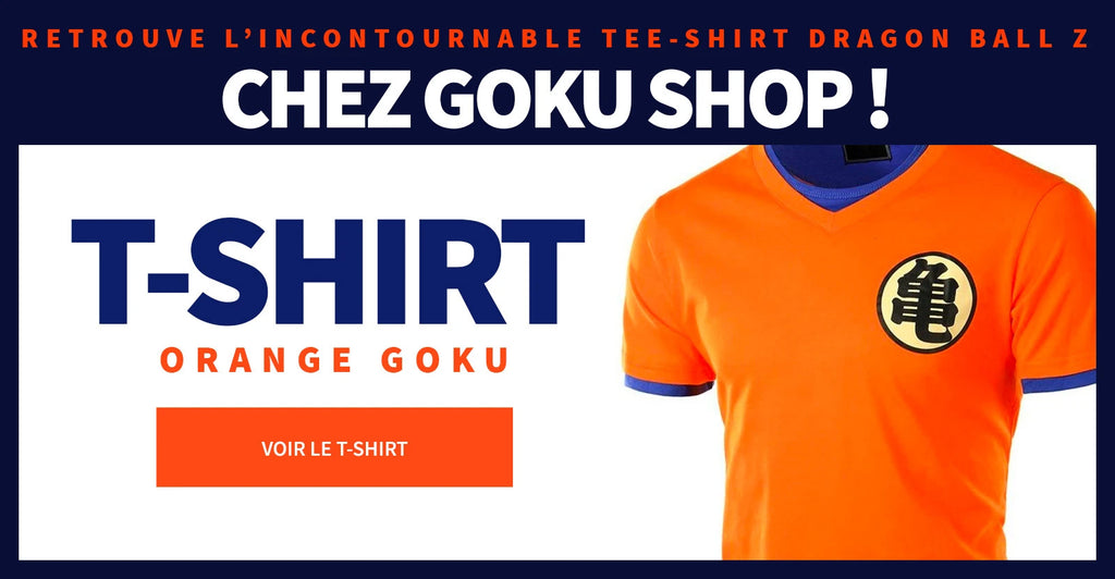 Camiseta Dragon Ball Z Goku Naranja