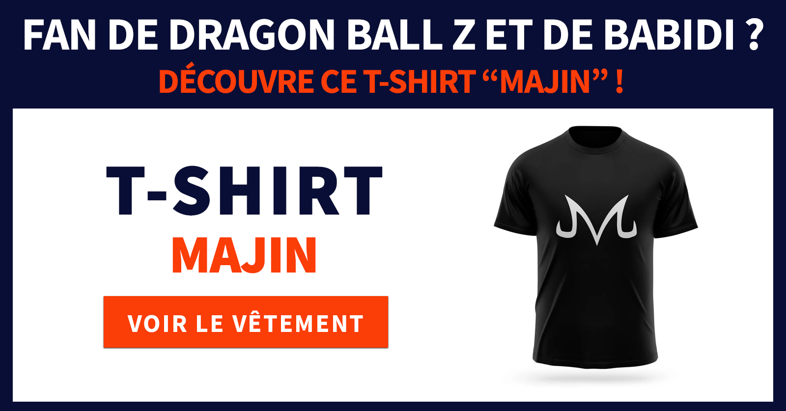 tee shirt majin