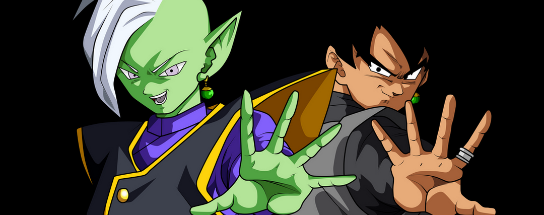 Zamasu y Goku Negro