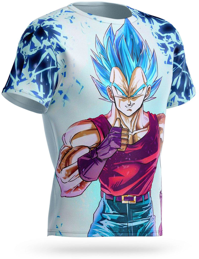 T-Shirt Vegeta SSJ Blue | Goku Shop