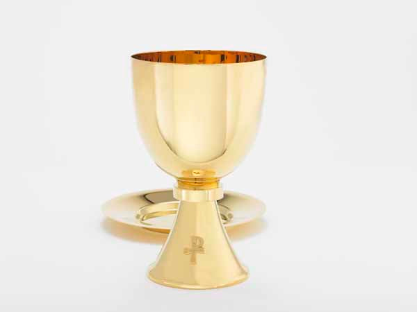 A-3199G Chalice and Well Paten