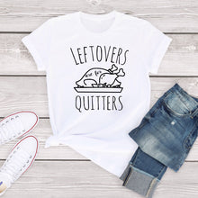 Load image into Gallery viewer, Christmas In July, Leftovers Are For Quitters Shirt, Womans Shirt, Fall Shirt, Christmas Shirt, Womens Tshirt, Unisex Shirt, Unisex TShirt
