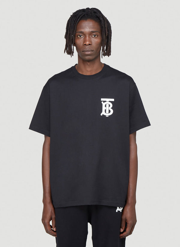 Burberry TB Emerson Oversized Logo T-shirt Black – Santos Couture