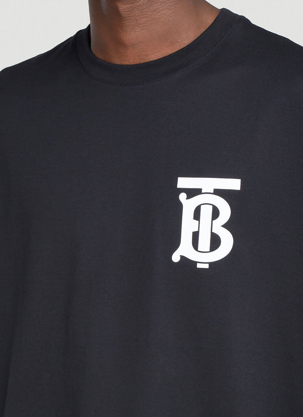 Burberry TB Emerson Oversized Logo T-shirt Black – Santos Couture