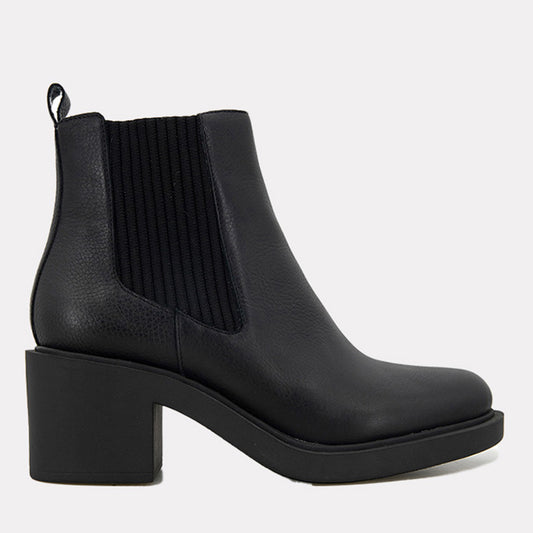 Gemo Black Chelsea Ankle Boots