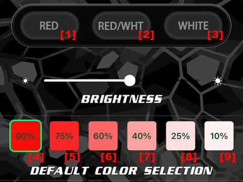 9 Color Changing Options for Predator Hunting Light