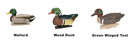 Duck Decoys for Flooded Timber