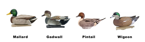 Duck Decoys for Marshes, Rice Fields, and Ponds