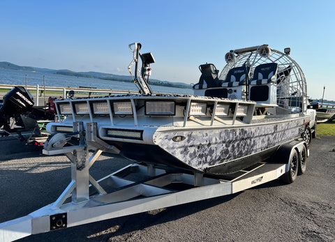 Habit TV's Chuck Belmore Bowfishing Airboat with Swamp Eye HDs