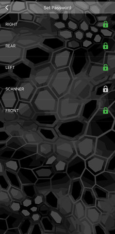 Set Password on Outrigger Go App for Predator Lights