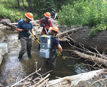 Backpack Electrofishing System by Smith-Root