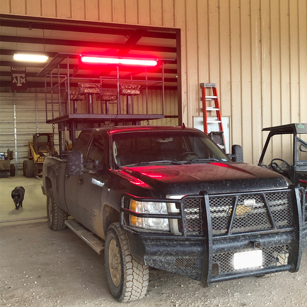 High Rack Hunting Light Bar for Coyotes and Predators