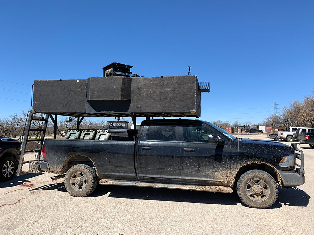 Predator Cannon Mounted to High rack