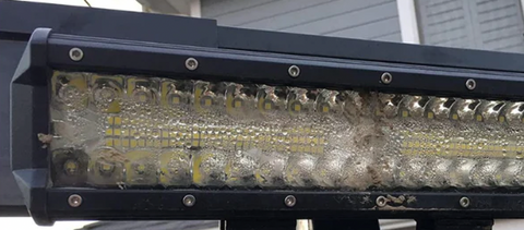 Electrofishing Light Bar ruined with Condensation