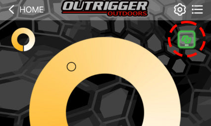 OutriggerGo ON and OFF button