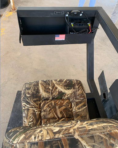 Predator Hunting Shooting Chair Battery and Wiring