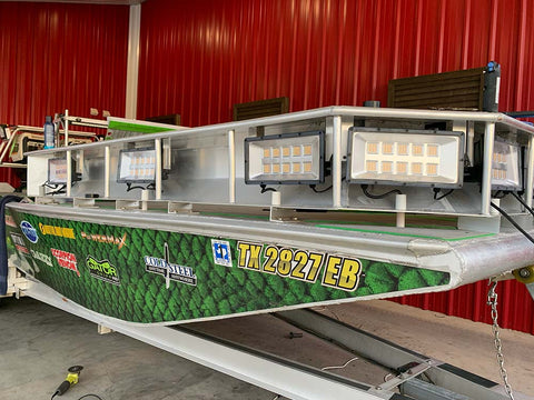 BT Outdoors Bowfishing Charter with Swamp Eye HD Lights