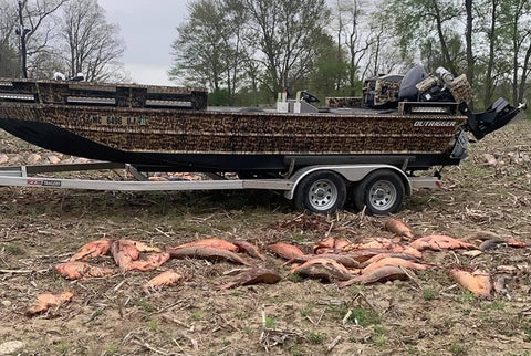 swamp eye light bar bowfishing boat