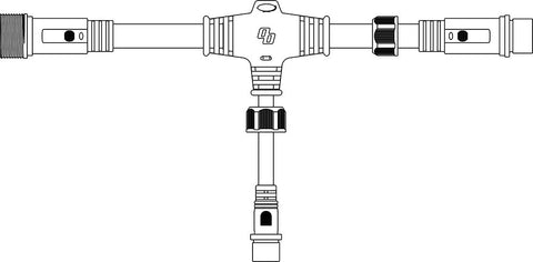 Tee Connector for Power Cord