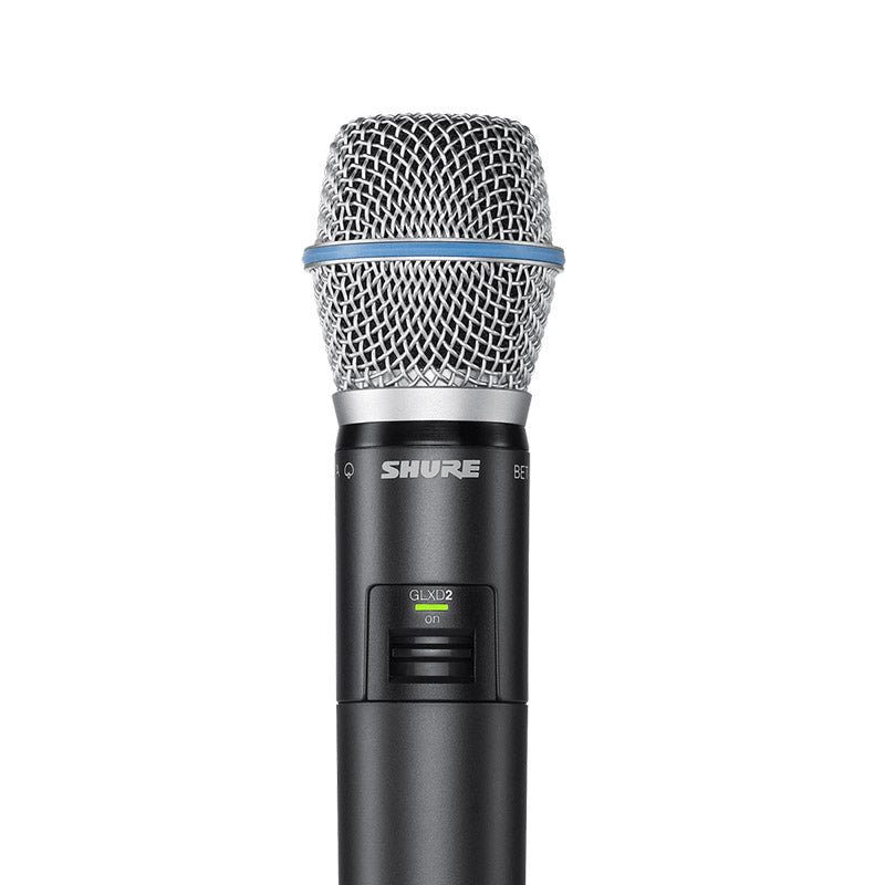 Shure GLX-D Wireless Vocal System with Beta 87A Mic Z2 Karaoke Microph